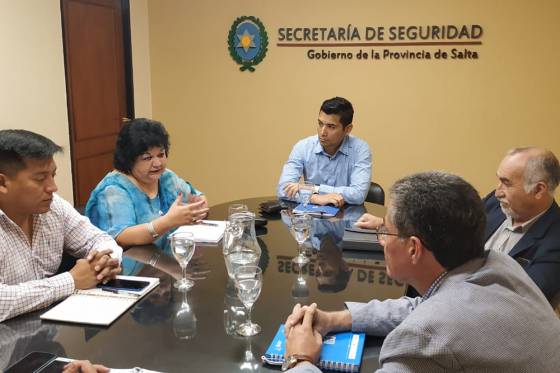 Seguridad Vial analizó el trabajo conjunto con Tránsito de la Municipalidad de Salta