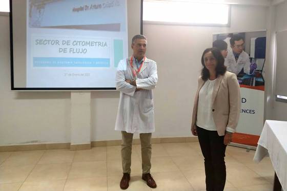 El hospital Dr. Arturo Oñativia incorporó un Citómetro de Flujos