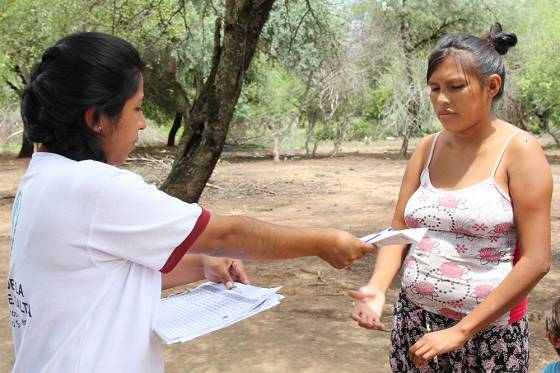 Continúa la distribución de módulos alimentarios para familias originarias