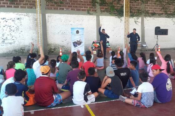 Más de 500 chicos participaron de los talleres de seguridad vial