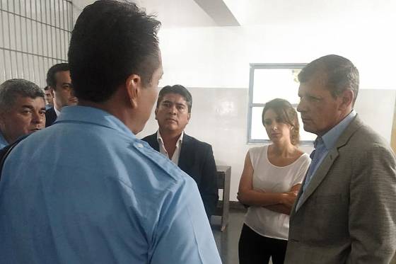 Supervisaron el servicio que se brinda en las distintas dependencias penitenciarias