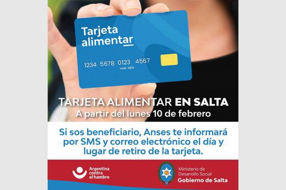 Tarjeta Alimentar: cronograma de operativos y puntos clave