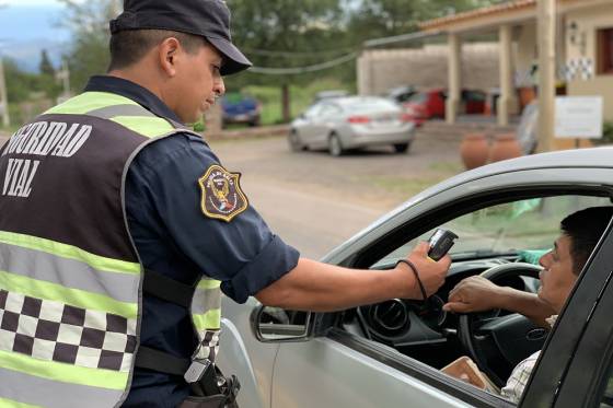 Seguridad Vial intensifica los controles en las rutas de los Valles Calchaquíes