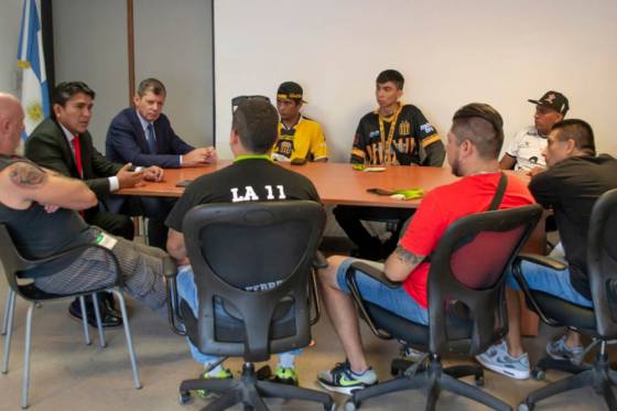 Se conformó una mesa de trabajo conjunto para promover las tribunas seguras en el fútbol salteño