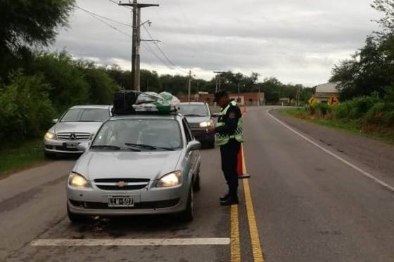 Seguridad Vial detectó más de mil infractores este fin de semana