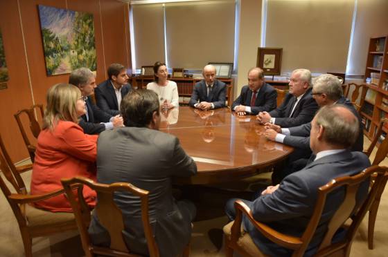 El ministro Ricardo Villada se reunió con jueces de la Corte de Justicia de Salta