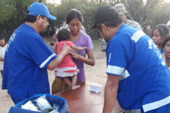 El Samec releva la situación sociosanitaria en el departamento Rivadavia