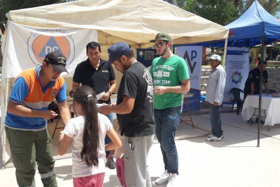 Se realizó una jornada preventiva de seguridad en Angastaco