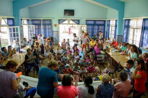 Muestras y actividades de integración en la Colonia de Vacaciones del Legado Güemes