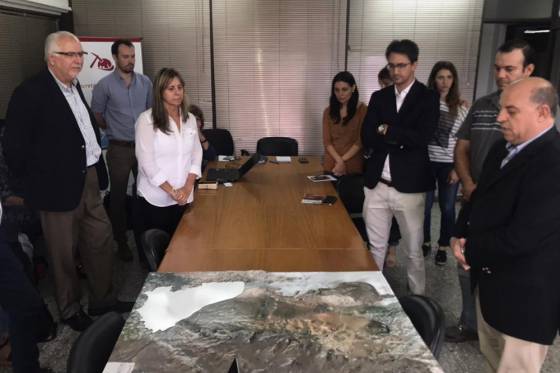 Continúan las reuniones con empresas mineras que operan en la provincia