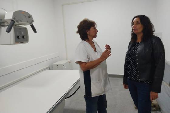 La ministra Medrano recorrió el hospital base del área operativa Aguaray