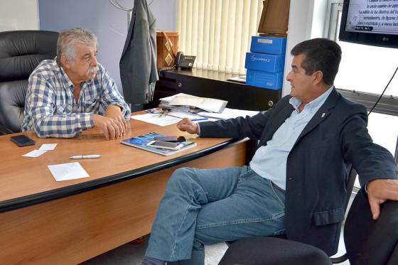 Cuenca se reunió con el Secretario de Obras Públicas