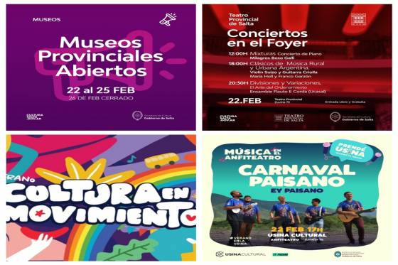 Propuestas culturales para que disfrutes el fin de semana largo