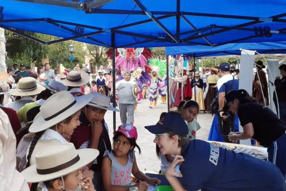 Cientos de personas participaron en las jornadas de seguridad ciudadana en Cafayate