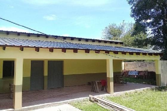 Obras Públicas refaccionó la escuela 4.369 de Bella Vista