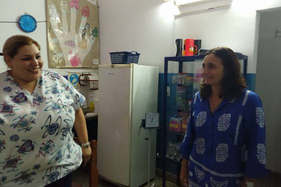 Autoridades de salud relevaron las necesidades  del hospital de Colonia Santa Rosa