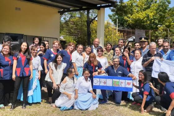 En Tartagal el ministro Dib Ashur recorrió escuelas y visitó el hospital