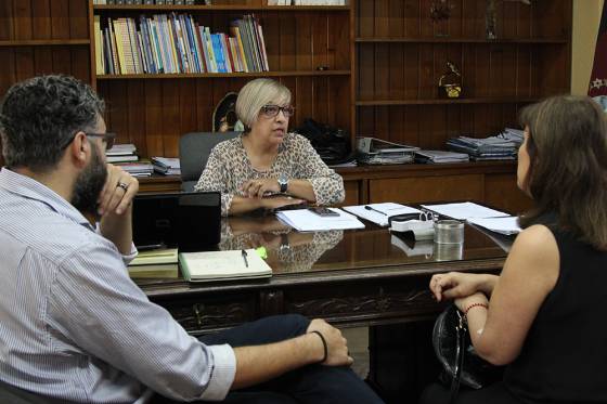 Autoridades de niñez articulan un proyecto con profesionales del Colegio de Psicopedagogos