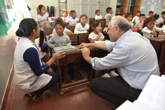 Funcionarios de Educación recorrieron escuelas de Campo Quijano