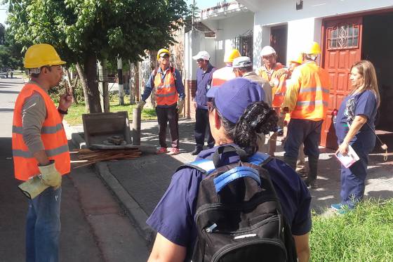 Continúa el descacharrado domiciliario en barrios de la capital