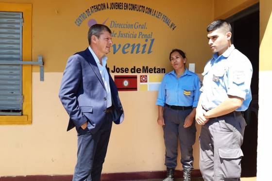 El Ministro de Seguridad supervisó las unidades penitenciarias de Metán