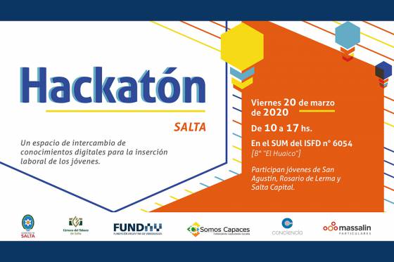 Hackathón para acercar a 80 jóvenes salteños tecnología de inserción laboral