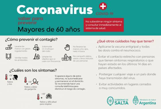 Coronavirus: No subestimar síntomas y consultar al 9-1-1