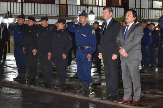 Sáenz destacó el trabajo de la Policía de Salta en su 195 aniversario