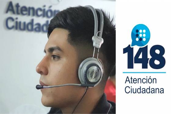 La línea 148 de Atención Ciudadana con atención de lunes a domingo