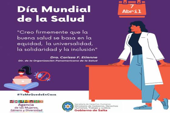 Hoy 7 de abril se conmemora el Día Mundial de la Salud