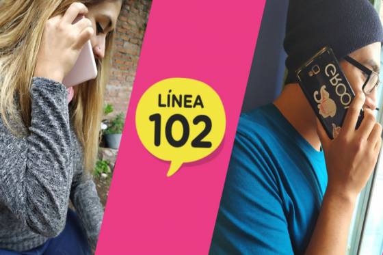 Chicos y chicas de Salta pueden llamar al 102