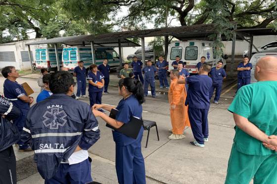 Personal del hospital Materno Infantil se entrena para dar respuesta a COVID-19