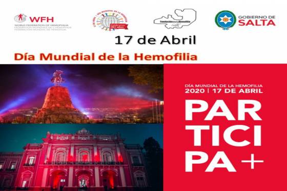 El día Mundial de la Hemofilia se recordará hoy de manera virtual