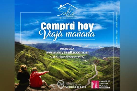 “Compra hoy, Viajá mañana”: Salta propone comprar vacaciones ahora para viajar hasta abril 2021