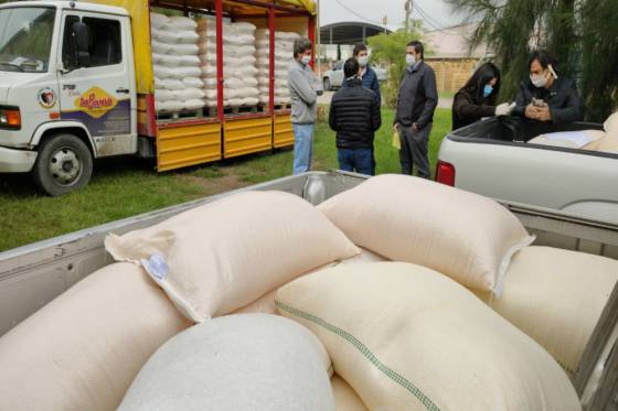 Son 20 las toneladas que donaron productores para comedores y merenderos de Salta