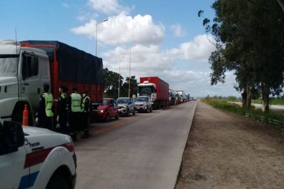 Transportistas de carga podrán circular en la Provincia con el permiso nacional