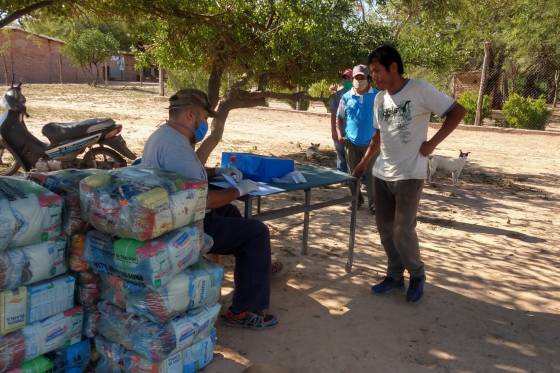 Continúa la tercera ronda de asistencia alimentaria reforzada en el norte provincial