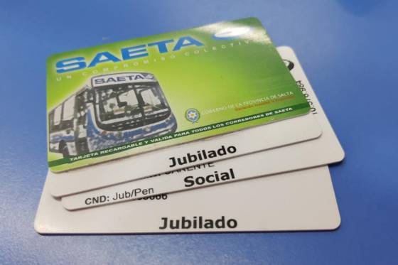 Fue prorrogado el vencimiento de las tarjetas Social y de Jubilados de SAETA