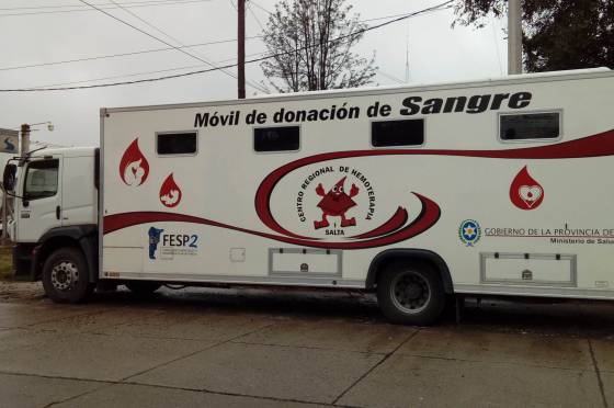 Hoy se hará colecta de sangre en la zona norte de la capital