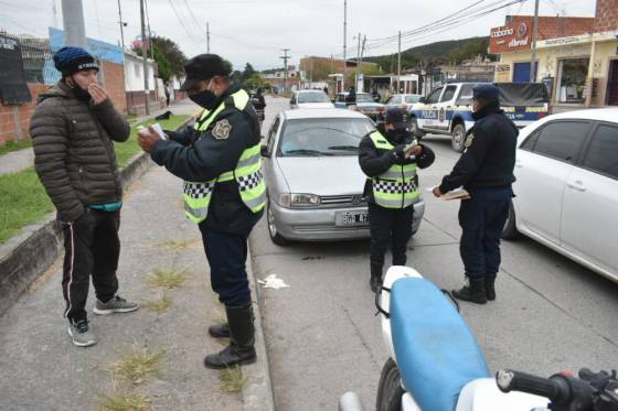 Intenso operativo de Protección Ciudadana en barrios de la ciudad