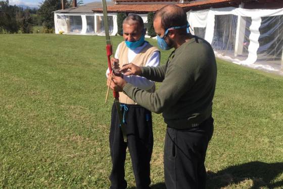 El voluntariado suma actividades recreativas en el albergue de ancianos del Colegio de Magistrados