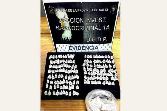 Procedimientos contra el narcotráfico con decomiso y detenciones