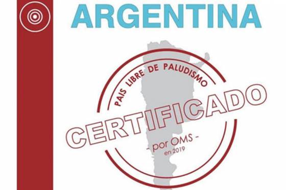 La Argentina cumple un año de certificación como país libre de paludismo