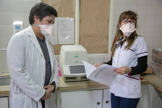 Se puso en funcionamiento el nuevo termociclador del hospital del Milagro