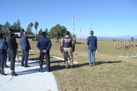 Seguridad fortalecerá la División Canes de la Policía de Salta