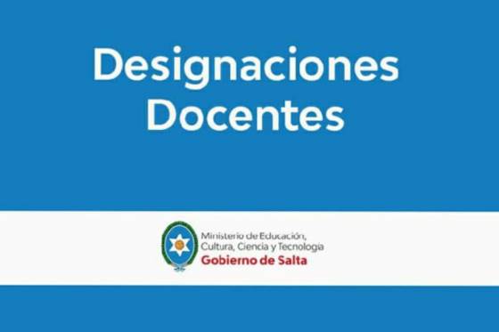 Con modalidad virtual retomaron las designaciones para docentes de Nivel Primario e Inicial