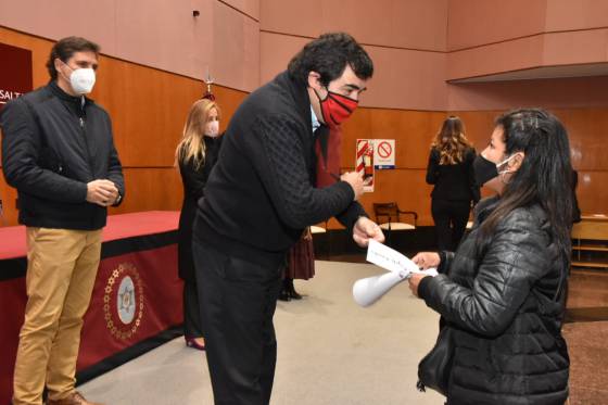 De los Ríos: “Estamos contribuyendo a que emprendedores salteños puedan ver sus proyectos en marcha”