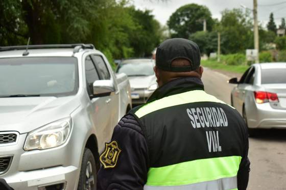 Seguridad Vial controló más de 25 mil vehículos este fin de semana