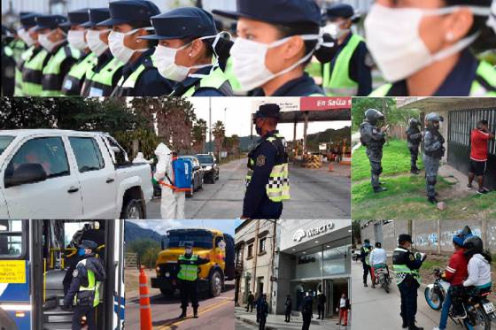 La Policía realizó más de 55 mil procedimientos por el operativo preventivo COVID- 19