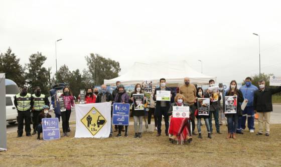 Con una importante reducción en la siniestralidad se conmemoró el Día Nacional de la Seguridad Vial